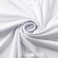 Delantex 100% Polyester Interlock Weißer Sublimations-Transferstoff für Outdoor-Windeln - Schnelltrocknend & Atmungsaktiv