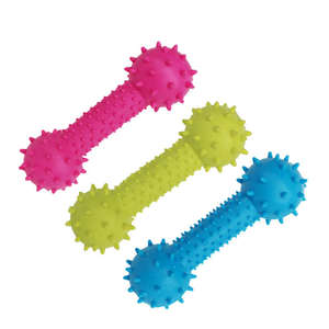 Vendita calda a basso prezzo nuovi giocattoli per cani con bilanciere in osso spinato da masticare denti che digrignano i denti per pulire i giocattoli - Product Image 3