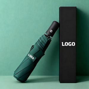 ร่มกันแดดพิมพ์โลโก้ XJ471 ปรับแต่งได้ ร่มพับกันลม พิมพ์ลายแบรนด์ ของขวัญส่งเสริมการขาย ร่มกันรังสียูวี - Product Image 1