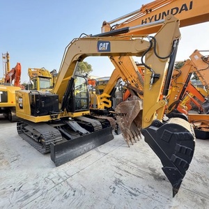 Excavadoras Caterpillar CAT 307.5 Usadas, Mini Excavadoras Hidráulicas Originales para Excavar Zanjas y Agujeros - Product Image 1