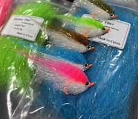 Serti Slinky Fiber Flash Synthétique Streamer Fibres Mouche Attachant Matériel pour Minnow Streamer Bucktail Jig Mouches Truite Leurre