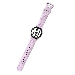 Correa <span class=keywords><strong>de</strong></span> <span class=keywords><strong>reloj</strong></span> deportiva ligera <span class=keywords><strong>de</strong></span> silicona con estampado <span class=keywords><strong>de</strong></span> leopardo y hebilla <span class=keywords><strong>de</strong></span> mariposa grabada, adecuada para Huawei watchgt6 - Product Image 5