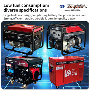 Jialing 5KW/6.25KVA Generator Bensin Portabel Daya Tinggi 50Hz Ringan Tahan Air TG6500XL GX390 389cc 24V Listrik - Product Image 6