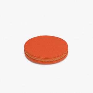 Boîte de rangement pour bijoux en cuir PU de luxe avec logo personnalisé, fermeture éclair, pour femmes, étui de voyage - Product Image 3