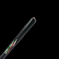 Kabel LAN Outdoor 5E 1000ft CCA Tembaga Murni Produsen FTP UTP Perisai Ganda Penuh Jaringan 5 305m