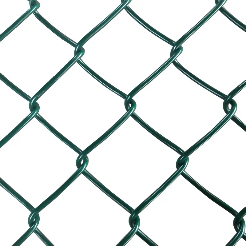 Sample Free Easily Assembled Galvanized metal material wire mesh Chain Link Fence for garden outdoor