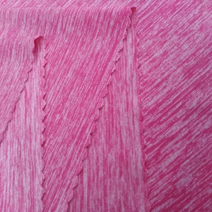 Tela teñida en solución Melange 53% nailon 40% poliéster 7% elastano para bragas y sujetadores deportivos, tela de 160 g/m² de secado rápido para ropa deportiva y activewear. - Product Image 6