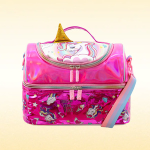 Sac à déjeuner isotherme pour enfants, motif dessin animé, pour élèves du primaire, sac de rangement alimentaire durable à porter à la main ou en bandoulière pour le campus - Product Image 6