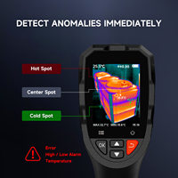 Caméra thermique portative, imagerie thermique infrarouge, écran LCD, USB, indice IP54, mesure précise de la température, plage de mesure de -20 à 550 °C