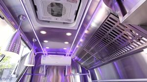 Camion de restauration mobile personnalisé avec chauffe-vapeur intégré, plaque chauffante au <span class=keywords><strong>gaz</strong></span> <span class=keywords><strong>professionnelle</strong></span> pour les vendeurs de nourriture professionnels - Product Image 4