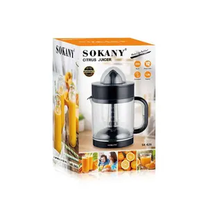Электрическая соковыжималка Sokany, соковыжималка для цитрусовых, апельсинов, пресс-машина, соковыжималка для лимона
