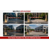 Terminal de Estacionamiento YUANHONG 3MP con IA y ANPR, Lector de Códigos QR con Pantalla LED de 4 Líneas para Control de Acceso Desatendido, IP67