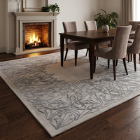 100% Hand Turfed New Zealand Wool Rugs for Home Using