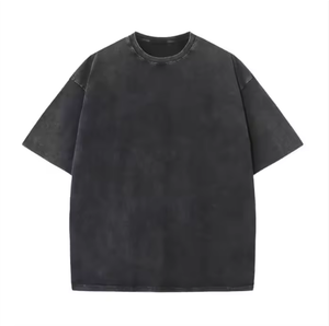 T-shirt à manches courtes pour homme, col rond, 100% coton jersey, coupe classique, style décontracté avec impression de lettres sur le devant - Product Image 6