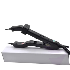 Lm JR-609 Outil de fusion de kératine professionnel, plaques chauffantes ultra-minces de précision, température réglable et constante pour extensions capillaires - Product Image 1