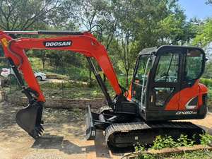 Doosan รถขุด DX60w ขนาดเล็ก3ตันแบรนด์เกาหลีใหม่ใช้งานดีใช้เวลาทำงานต่ำ - Product Image 5