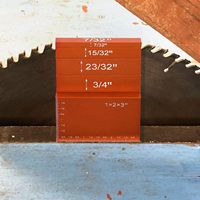 Jauge de hauteur pour scie à chaîne, accessoires de table de fraisage pour scie à bois avec blocs de réglage de hauteur, lot de 15 pièces
