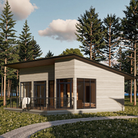 Villa contemporaine extensible, cabane préfabriquée, mini-maison, maison préfabriquée en conteneurs pour usage extérieur et bureautique
