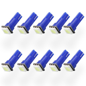 Car <b>LED</b> lights, instrument lights, T5 5050, 1 light, 1 <b>SMD</b> <b>LED</b> indicator light, central control light, 12V - Product Image 2