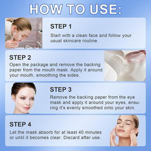 Mascarilla Facial Tipo Lámina OEM, Colágeno que Mejora la Vitalidad, Hidratación Profunda para el Cuidado de la Piel - Product Image 5