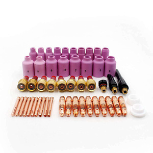 Antorcha de soldadura TIG WP17 18 26 Serie, juego de 51 piezas con cilindro de gas y kit de copa de vidrio para soldadura con argón - Product Image 2
