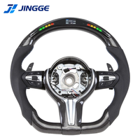 Volant sport en cuir et fibre de carbone avec affichage de vitesse LED pour les modèles 1/2/X3-X7 Series F10/F31/F20/E90-E92