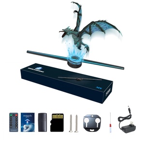 Equipo de proyector <span class=keywords><strong>holográfico</strong></span> <span class=keywords><strong>3D</strong></span>, <span class=keywords><strong>ventilador</strong></span> de holograma <span class=keywords><strong>3D</strong></span> de 42Cm, 1080P, con Software de aplicación para uso en interiores, pantalla de holograma <span class=keywords><strong>3D</strong></span>, <span class=keywords><strong>precio</strong></span> de fábrica - Product Image 1