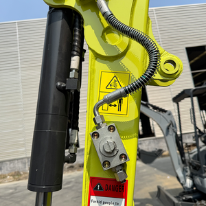 <span class=keywords><strong>Mini</strong></span>-<span class=keywords><strong>pelle</strong></span> compacte VONTOP, excavatrice sur chenilles, diesel, hydraulique, avec attelage et châssis rétractable - Product Image 5