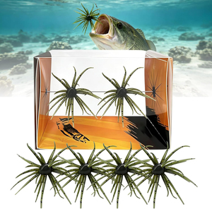 Appât de pêche souple en TPE de 6 cm, 10,5 cm, 11 cm, haute élasticité, flottant, en forme d'ormeau de mer, bionique, pour la pêche - Product Image 1
