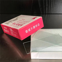 LAB Supplies Microscope Glass Cover Prepared Cover Slips Slide Microscope Slides