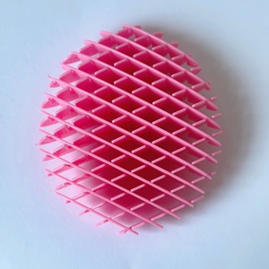 Nuevo y Exclusivo Juguete Sensorial Antiestrés de Gusano Espacial Grande Impreso en 3D de PVC - Product Image 5