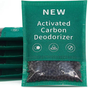 FYD Confezione da 6 Assorbitori di Odori Ecologici Riutilizzabili Durevoli al Carbone Attivo <span class=keywords><strong>Profumati</strong></span> al Limone e Lavanda per Frigorifero - Product Image 1