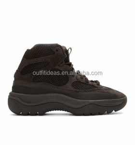 <span class=keywords><strong>Stivali</strong></span> Sportivi Trendy da Uomo con Suola Chunky Esagerata, Stile Originale Kanye West, Sneaker in Pelle Scamosciata Marrone Olio, <span class=keywords><strong>Stivali</strong></span> Desert Boot Unici - Product Image 3