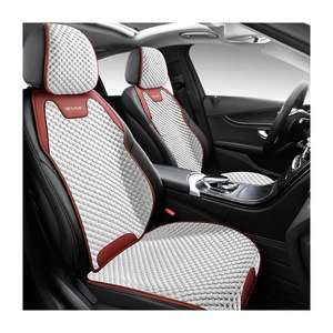 Cojín de asiento de negocios de seda helada de lino de verano de gama alta de 2 asientos para <span class=keywords><strong>Qashqai</strong></span> Ecosport A5 Santana Ranger Tucson Santa Fe Crv Lulu An12 - Product Image 3