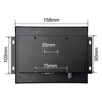 Nuevo Monitor LCD TFT Industrial de 8 Pulgadas IPS 1024x768 con Pantalla Táctil Resistiva, VGA, AV, BNC, USB y Carcasa Metálica