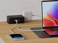 Multiprise de bureau à fixation par pince, norme américaine, avec PD 20W USB-C, 4 prises CA, 4 ports USB, station de charge pour bureau et domicile