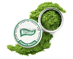 Prato de lata orgânico para bebidas, 2022, chá verde natural, lis, matcha, para bebidas, latte, pão, bolos, 100g, dropshipping