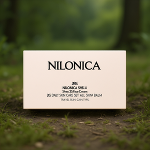 NILONICA Bálsamo Shea 50 2G Crema Facial Shea 25 2G Set de Cuidado Diario de la Piel para Todo Tipo de Piel - Product Image 3