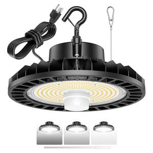 High Bay Lighting 150W-500W 3Power & 3CCT Adjustable <b>LED</b> UFO High Bay <b>Light</b> 150lm/w IP65 Waterproof Industrial Warehouse - Product Image 1