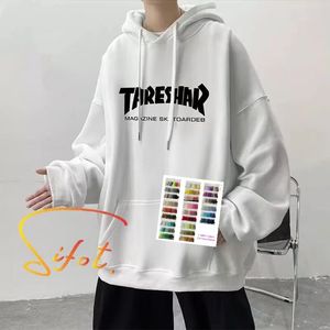 Sifot, venta al por mayor, fabricantes de ropa bordada, estampado de hojaldre personalizado, lavada con ácido sudadera con cremallera de gran tamaño, 400 GSM - Product Image 1