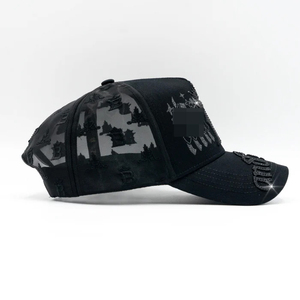 Cappellini da baseball in pelle scamosciata originali e nuovi all'ingrosso Gorras Thirty-One 31 con ricamo stampato, popolare cappello messicano - Product Image 2