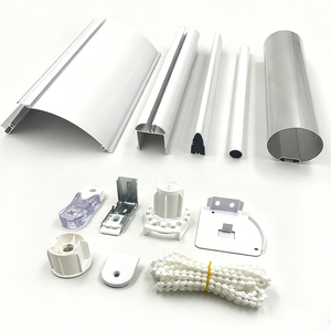 Kit de Herrajes <span class=keywords><strong>para</strong></span> <span class=keywords><strong>Persianas</strong></span> Venecianas de Aluminio de 50 mm, Accesorios Universales <span class=keywords><strong>para</strong></span> el Tratamiento de Ventanas, Piezas de Repuesto <span class=keywords><strong>para</strong></span> Riel Superior e Inferior - Product Image 2