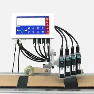 Etiqueta industrial de fábrica Código de lote Marcado de huevos Fecha de caducidad Máquina de impresión de numeración automática Pequeño fabricante de impresoras Tij