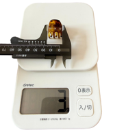 Wise Bridge 3611-R 2CM Petite pince à cheveux pour femme, fixation pour queue de cheval haute avec pince à cheveux papillon automne-hiver