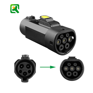 Nouveau convertisseur de charge de voiture électrique AC 32A Type 1 vers Type 2 Adaptateur de <span class=keywords><strong>chargeur</strong></span> de véhicule électrique avec connecteur J1772 vers Type 2 <span class=keywords><strong>Chargeur</strong></span> de véhicule électrique <span class=keywords><strong>16A</strong></span> nominal - Product Image 3