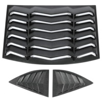 Couvercle de persiennes de fenêtre arrière et latérale pour 10-15 2011 2012 2013 2014 Chevy Camaro
