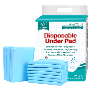 Fournitures médicales en coton doux et confortable, sous-coussin jetable à 6 couches, 30x45, 40x50, 60x60, 90x60, avec 10, 20, 50, 100 unités - Product Image 2