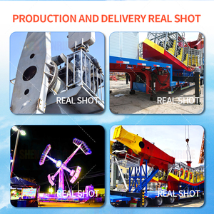 Atracción Kamikaze Comercial Montada en Remolque, con Rotación y Elevación, para Parques de Atracciones, Sitios Turísticos y Centros Comerciales - Product Image 2