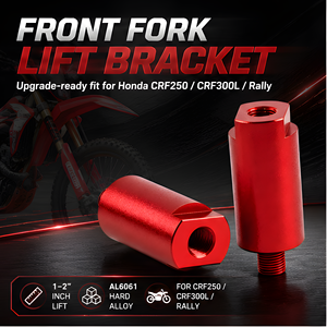 Soporte de Horquilla de Suspensión para <span class=keywords><strong>Honda</strong></span> CRF250-300L-<span class=keywords><strong>Rally</strong></span>, Elevación de 1-2 Pulgadas, Aleación Dura AL6061 - Product Image 1