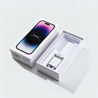Emballage électronique OEM personnalisé, boîte rigide pour smartphone, couvercle et base en deux parties, insert de plateau moulé, vente en gros